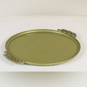 Moire Glaze KYES hand made tray mid century